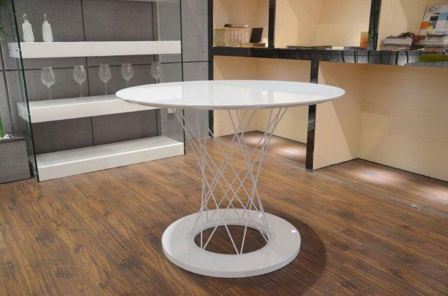 Blagovaonski stol A2028X Cappucino MDF visoki sjaj 120x75