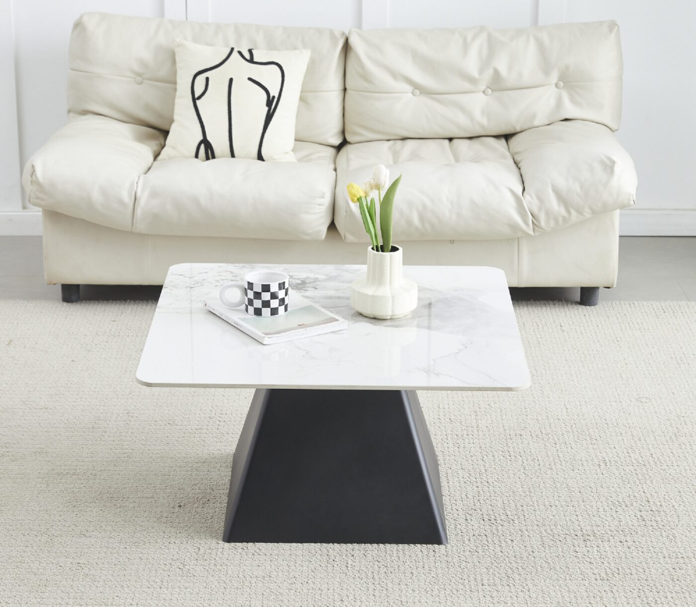 Klub stol CT 6050 80x80x43