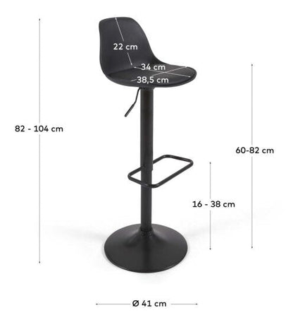 Barska stolica 034 crna/bijela
