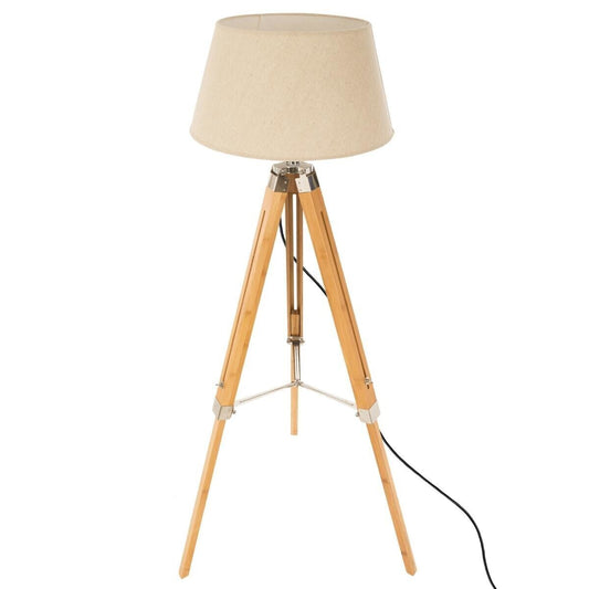 Lampa 65x59x145cm poliester/bor/plastika/metal boja slonovače
