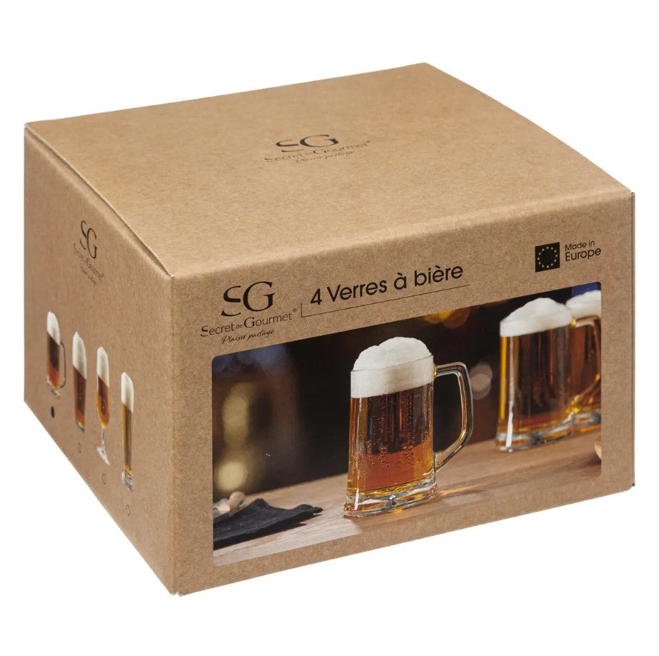 Secret de gourmet čaša za pivo x4 32cl
