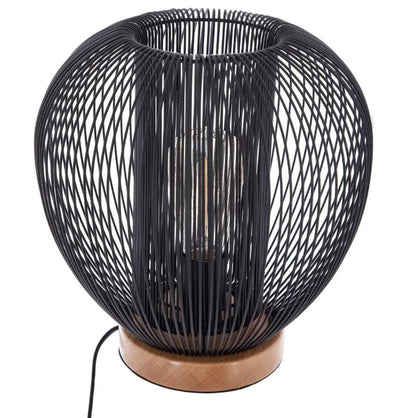Lampa 27,5cm metal/pvc/bukva