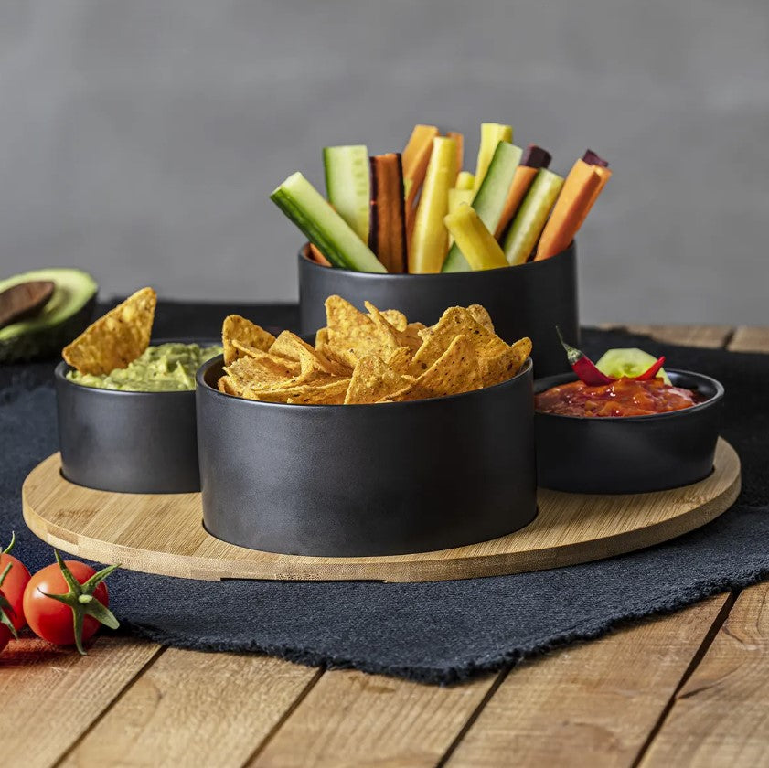 Secret de gourmet set za predjelo 5 kom keramika bambus