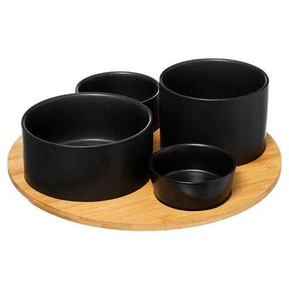 Secret de gourmet set za predjelo 5 kom keramika bambus