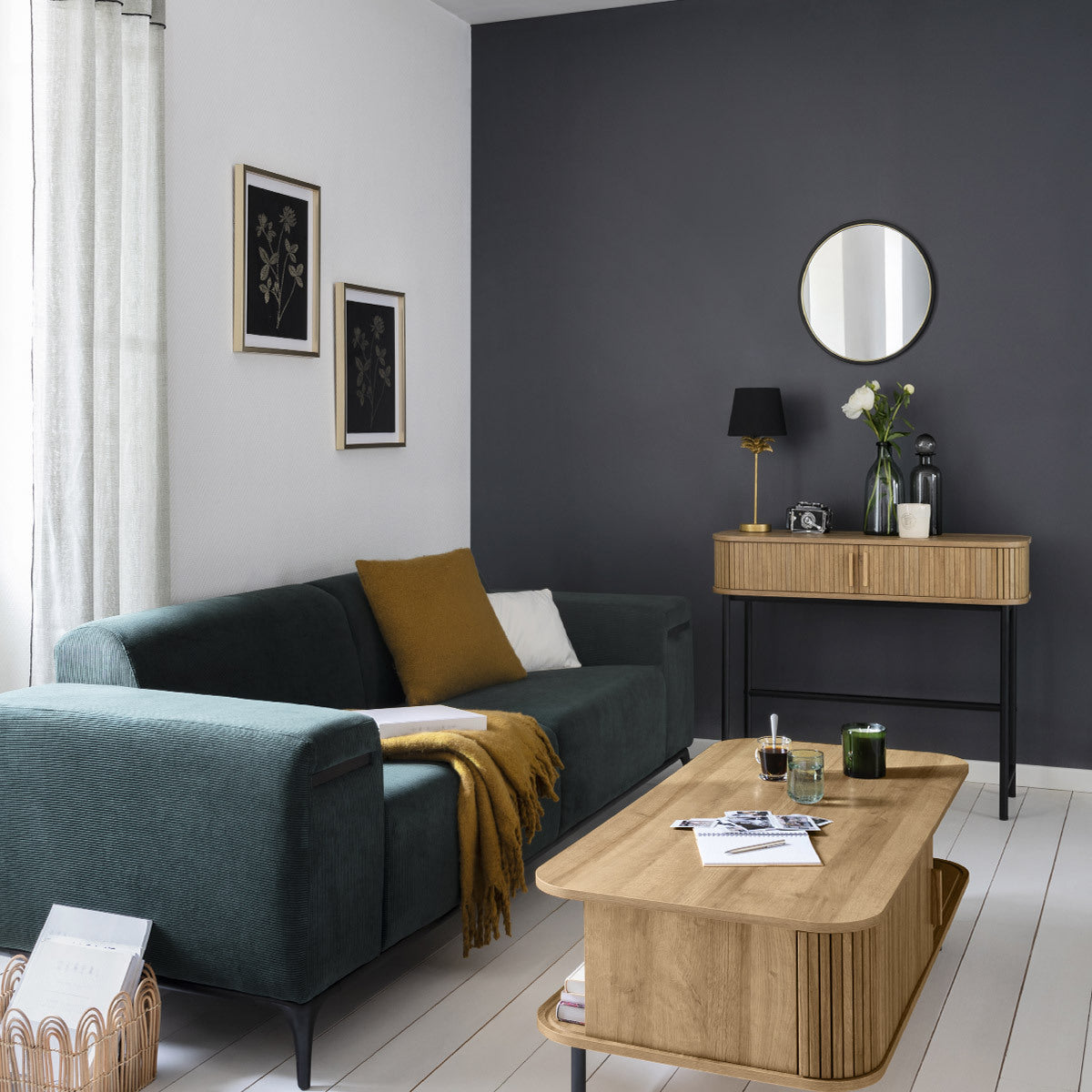 Colva stol 2d l. 100 x p. 35 x h. 80,5