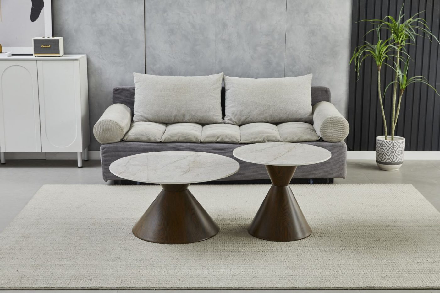 Klub stol 6050 Smeđa 80 i 60 cm