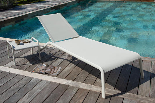 Ležaljka Fleole Pearl Grey