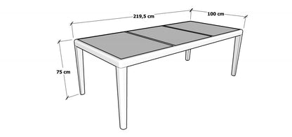 Stol Aquariva 220 I Stolice Aspen