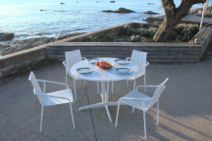 Fleole Pearl Grey Vrtna Stolica