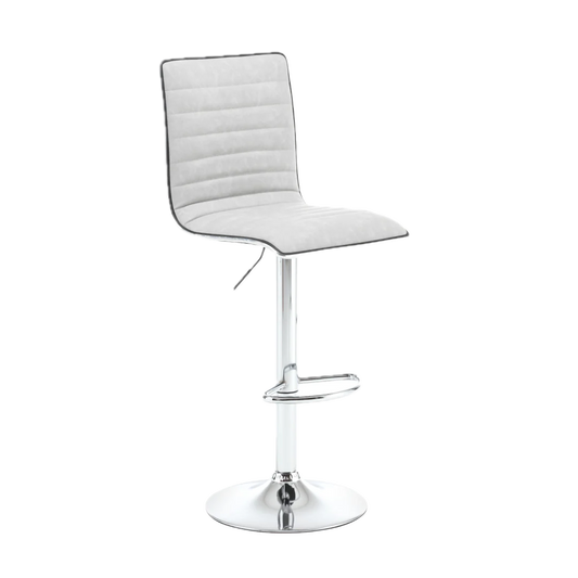 Barska stolica 033 Bijela/crna metalna baza