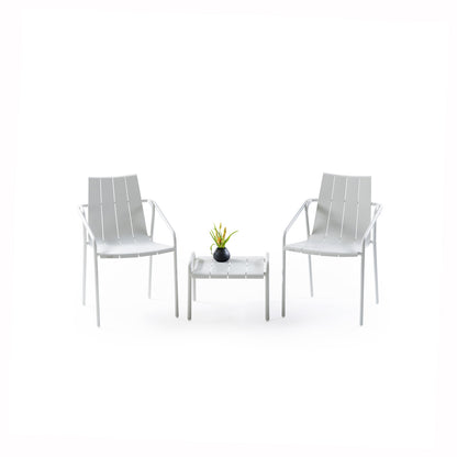 Fleole Vrtni Set Pearl Grey