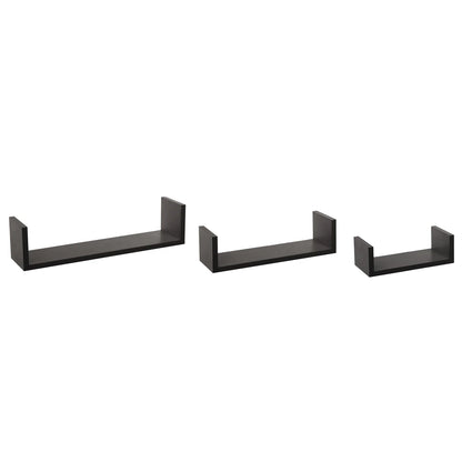Five zidna polica 3kom fixy 22x10x7, 32x10x8,5, 42x10x10cm mdf 22x10x7, 32x10x8,5, 42x10x10cm mdf