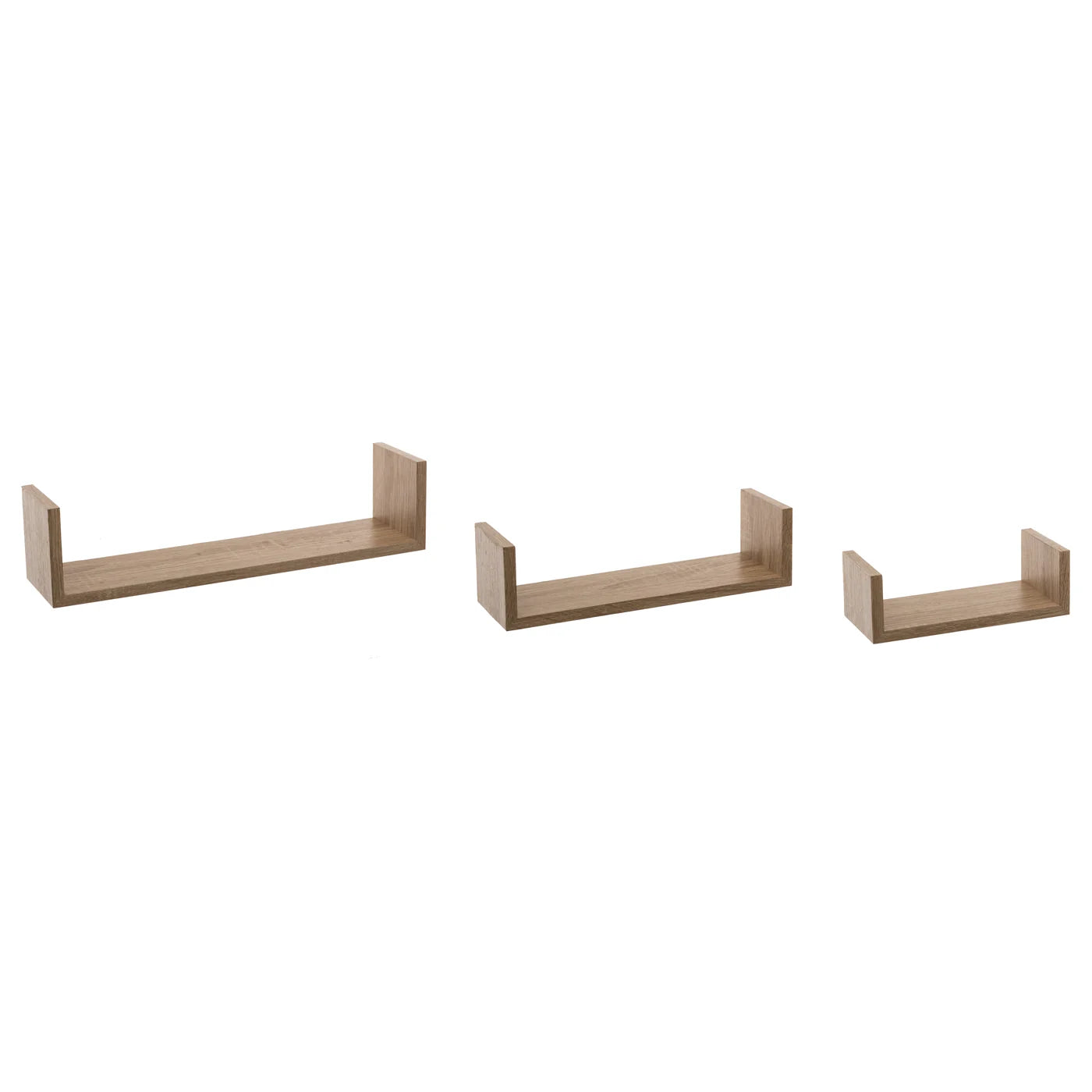 Five zidna polica 3kom fixy 22x10x7, 32x10x8,5, 42x10x10cm mdf 22x10x7, 32x10x8,5, 42x10x10cm mdf