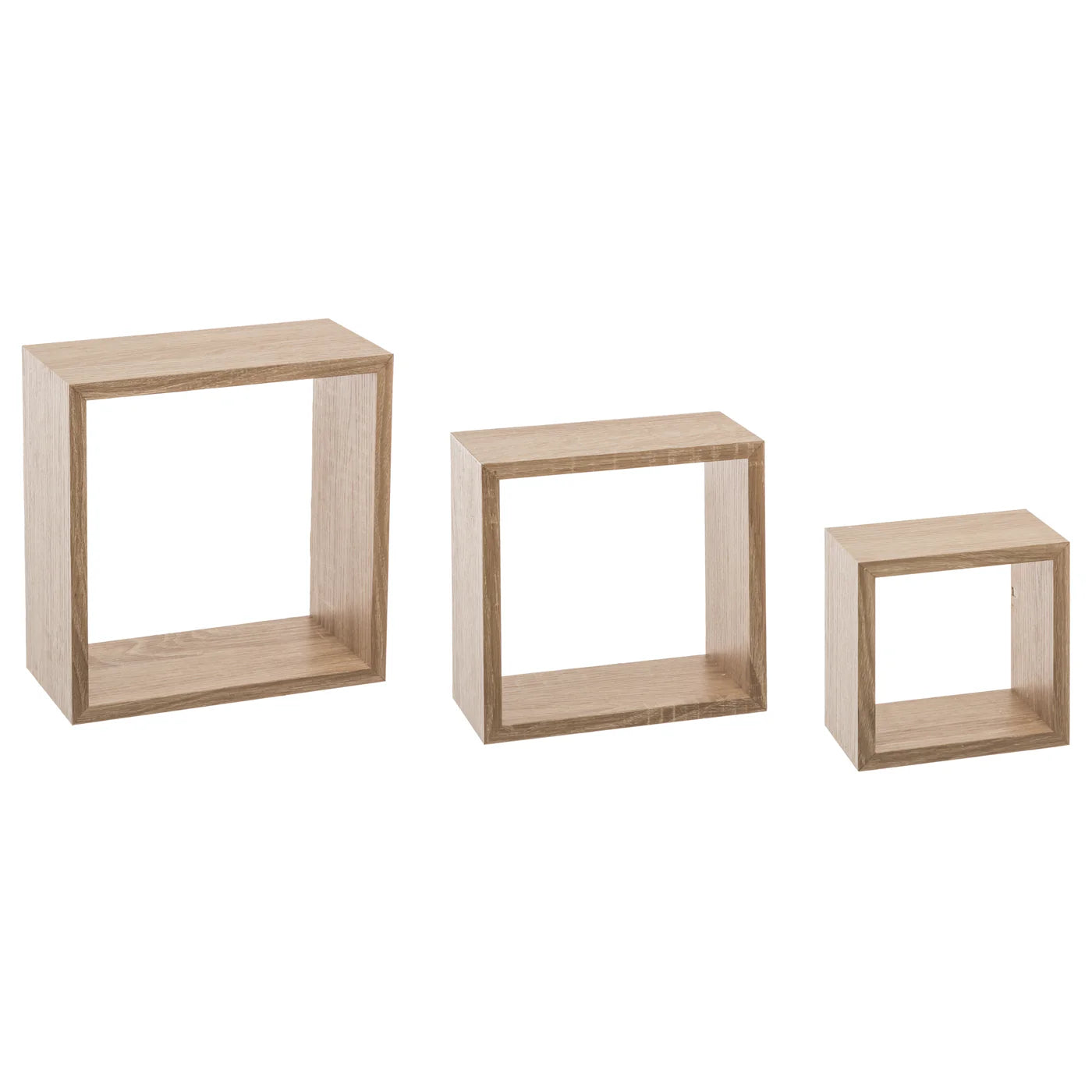 Five zidna polica kocka 3 kom fixy 15x9x15, 20x9x20, 25x9x25cm mdf 15x9x15, 20x9x20, 25x9x25cm mdf