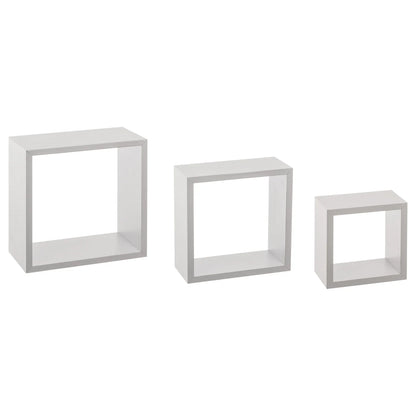 Five zidna polica kocka 3 kom fixy 15x9x15, 20x9x20, 25x9x25cm mdf 15x9x15, 20x9x20, 25x9x25cm mdf