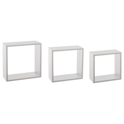 Five zidna polica kocka 3 kom fixy 24x12x24, 27x12x27, 30x12x30cm mdf 24x12x24, 27x12x27, 30x12x30cm mdf