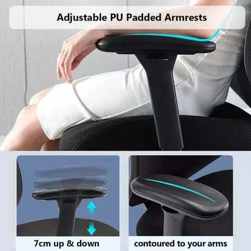 Uredska ergonomska stolica podesiva