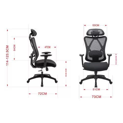 Uredska ergonomska stolica podesiva