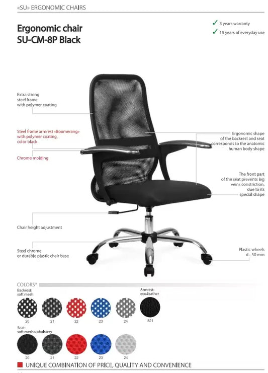 Uredska stolica M214