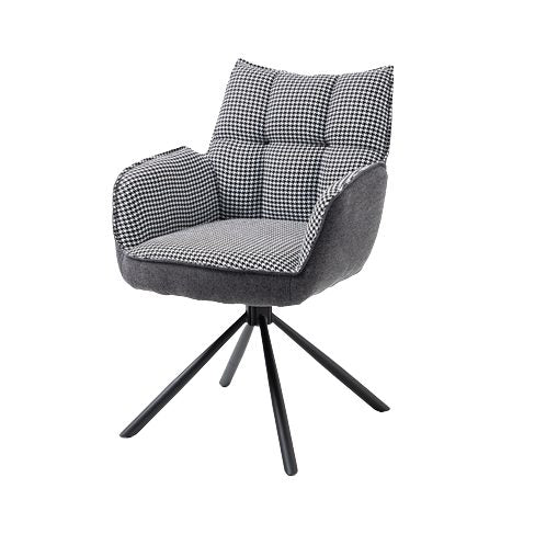 Blagovaonska stolica Ringo Tamno-siva