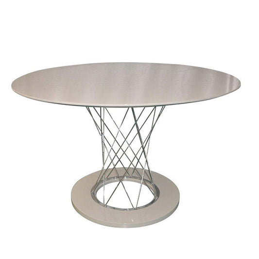 Blagovaonski stol A2028X Cappucino MDF visoki sjaj 120x75